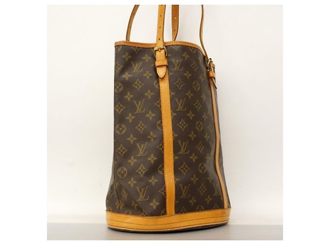 Borsa Tote Bucket GM Monogram Louis Vuitton Marrone - vista 2
