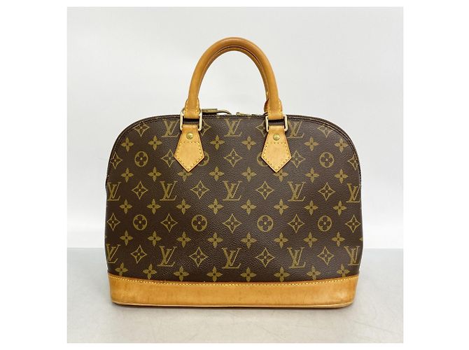 Borsa Alma Monogram Louis Vuitton Marrone - vista 10