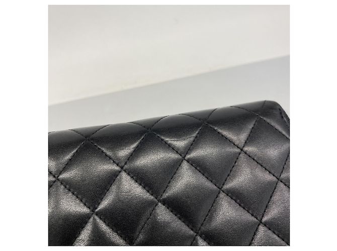 Chanel Cambon Langbörse aus Lammleder Schwarz - Ansicht 8