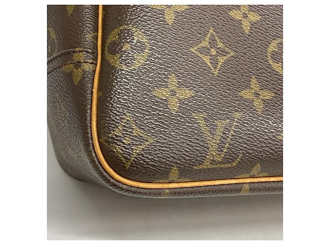 Borsa Deauville Monogram Louis Vuitton Marrone - vista 7