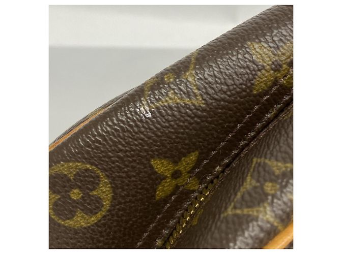 Borsa Deauville Monogram Louis Vuitton Marrone - vista 8