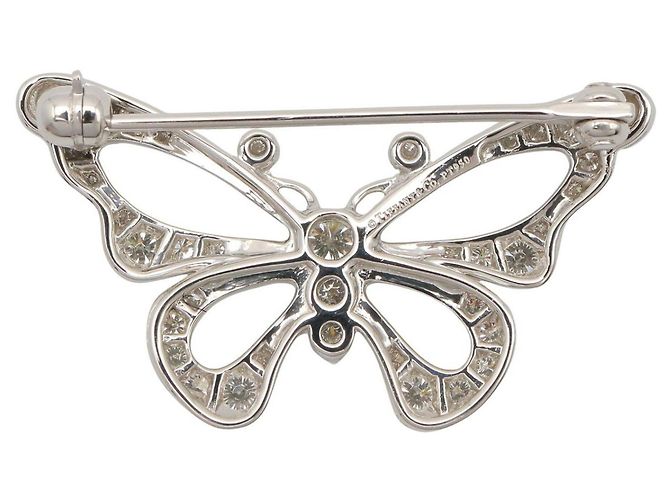 Schmetterlingsbrosche Tiffany & Co. Silber - Ansicht 2