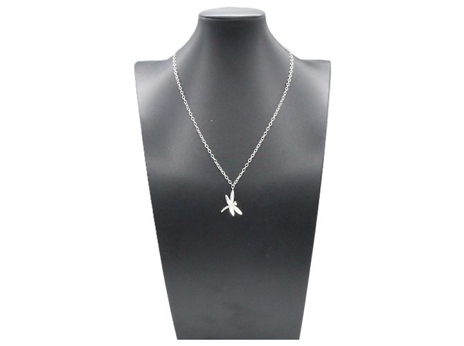 Collana Libellula in Diamanti Tiffany & Co. Argento - vista 6
