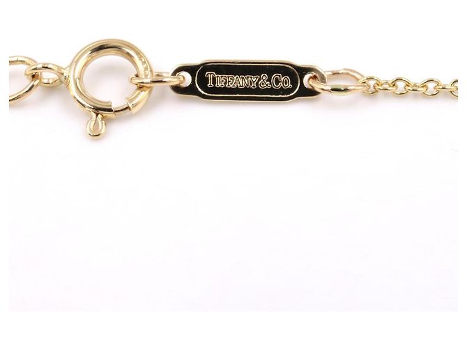 Collana con fiocco in scatola blu Tiffany & Co. D'oro - vista 4
