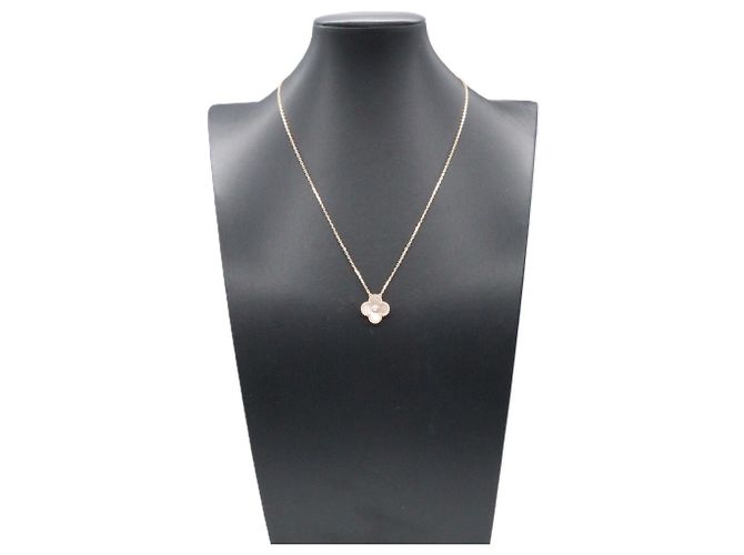 Collana Vintage Alhambra 1PD di Van Cleef & Arpels Rosa D'oro - vista 6