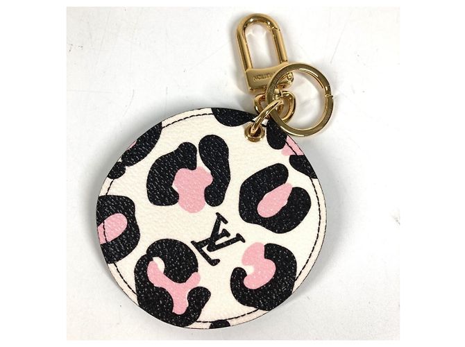 Portachiavi Monogram Rosa Louis Vuitton - vista 5