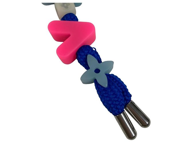 Accessorio portachiavi Louis Vuitton Dice LV Play Rosa Blu - vista 4