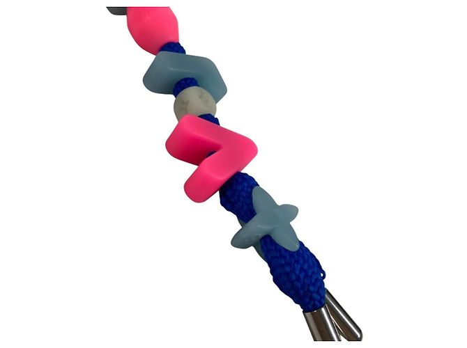 Accessorio portachiavi Louis Vuitton Dice LV Play Rosa Blu - vista 5