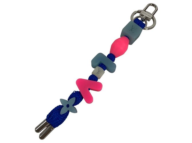 Accessorio portachiavi Louis Vuitton Dice LV Play Rosa Blu - vista 8