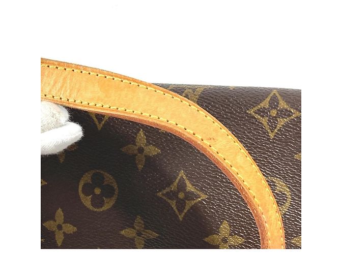 Borsa a Spalla Musette Tango Monogramma Louis Vuitton Marrone - vista 16