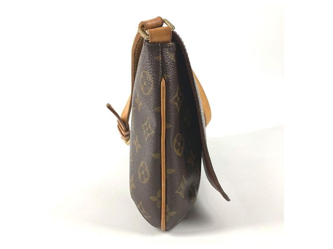 Borsa a Spalla Musette Tango Monogramma Louis Vuitton Marrone - vista 3