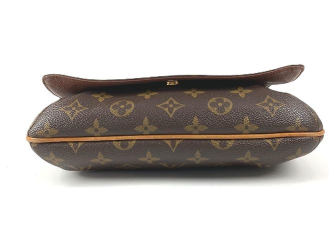 Borsa a Spalla Musette Tango Monogramma Louis Vuitton Marrone - vista 5