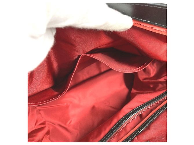Borsa Solano Challenge Damier Louis Vuitton Cup Nero Rosso - vista 10