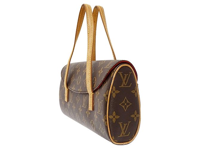 Borsa a mano in tela Monogram per donna Louis Vuitton Marrone Monogramma - vista 4
