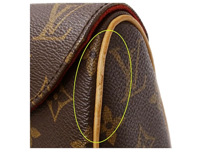 Borsa a mano in tela Monogram per donna Louis Vuitton Marrone Monogramma - vista 8