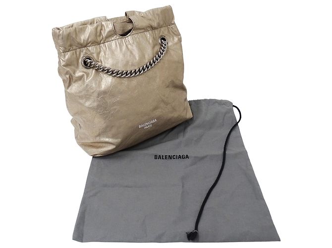 Borsa a Spalla in Pelle Metallica Balenciaga Metallico - vista 7
