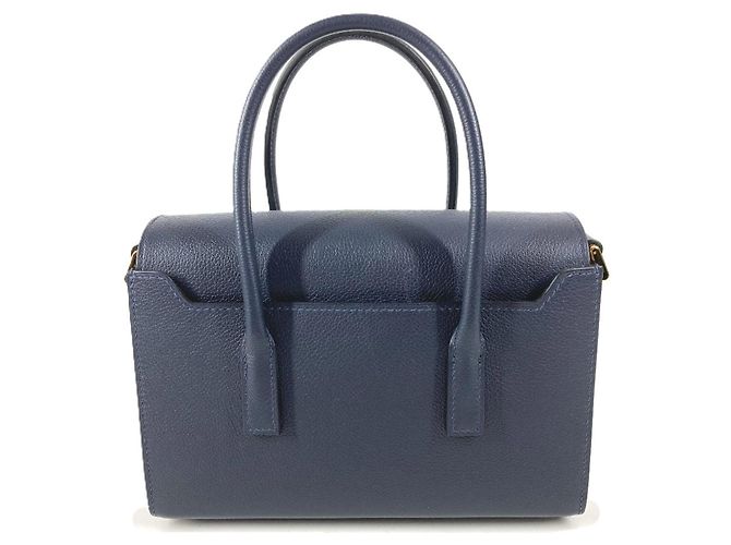 Borsa Tote Drag 22 di Hermès Blu navy - vista 3