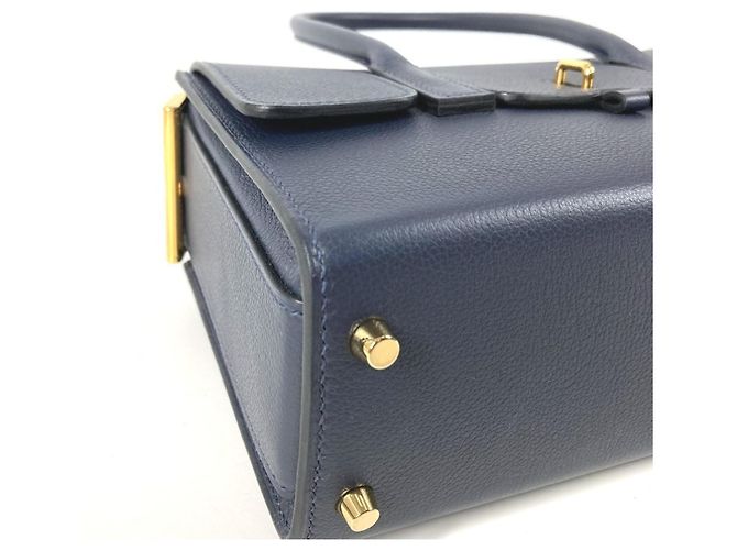 Borsa Tote Drag 22 di Hermès Blu navy - vista 8