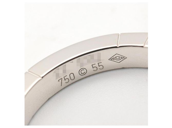 Anello Cartier Lanieres R in oro bianco 18K Argento - vista 4