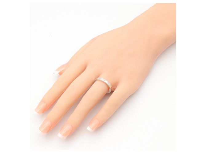 Anello Cartier Lanieres R in oro bianco 18K Argento - vista 7
