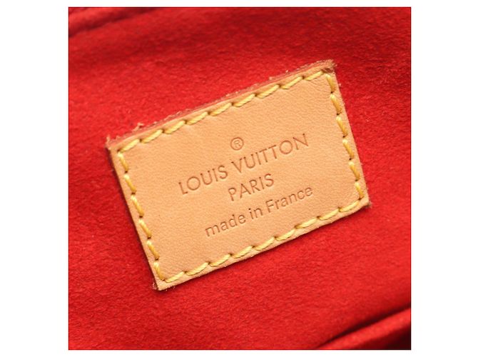 Borsa Pallas 2 in 1 Louis Vuitton Marrone Rosso Fuschia - vista 4