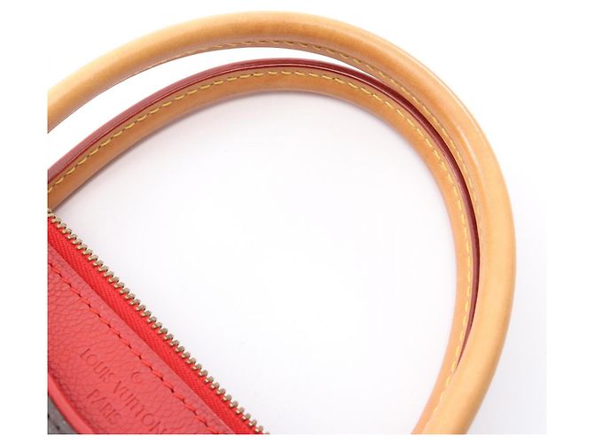 Borsa Pallas 2 in 1 Louis Vuitton Marrone Rosso Fuschia - vista 7
