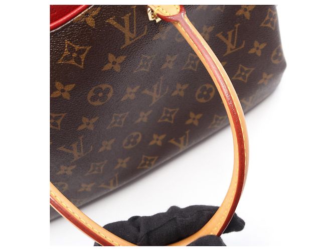Borsa Pallas 2 in 1 Louis Vuitton Marrone Rosso Fuschia - vista 9