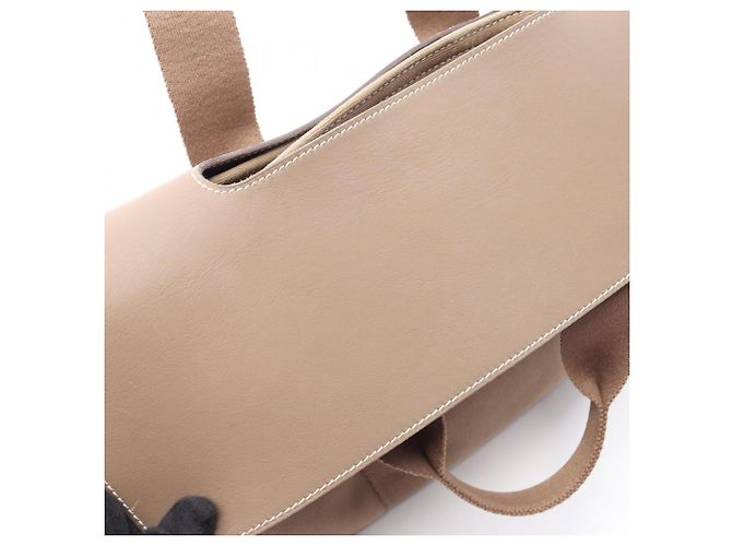 Borsa Hermès Valparaiso MM Beige Taupe - vista 9