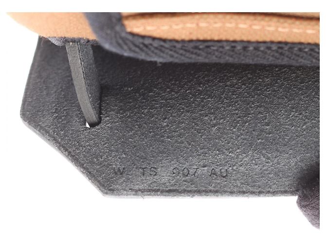 Borsa Hermès Herbag Zip PM Letourne Craft Marrone Nero - vista 5