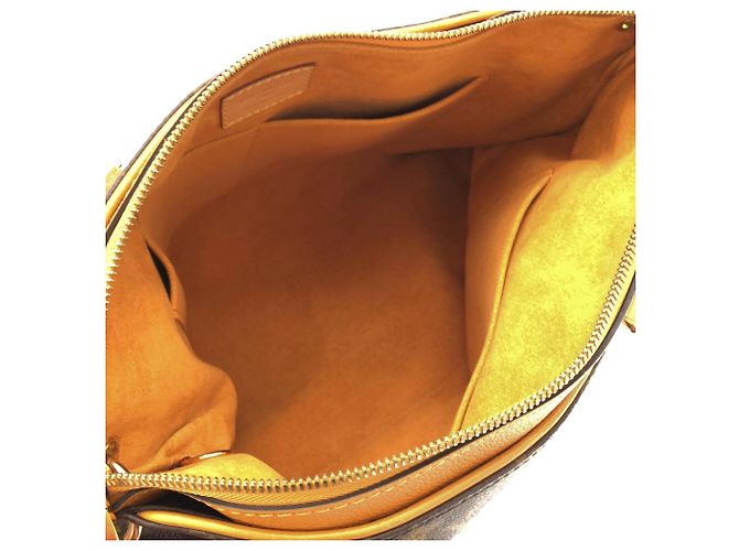 Borsa a mano Monogram Pallas M40929 di Louis Vuitton Marrone D'oro - vista 6