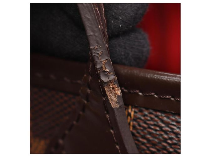 Louis Vuitton Neverfull MM Tote Bag Braun Damier ebene - Ansicht 9