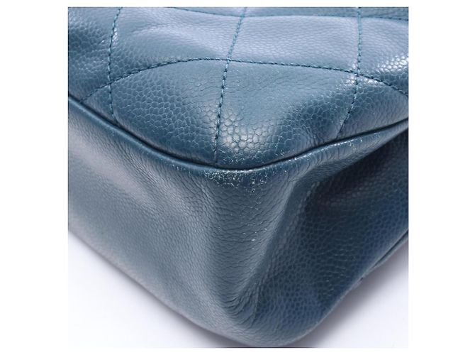 Timeless Borsa tote matelassé verde Chanel - vista 10
