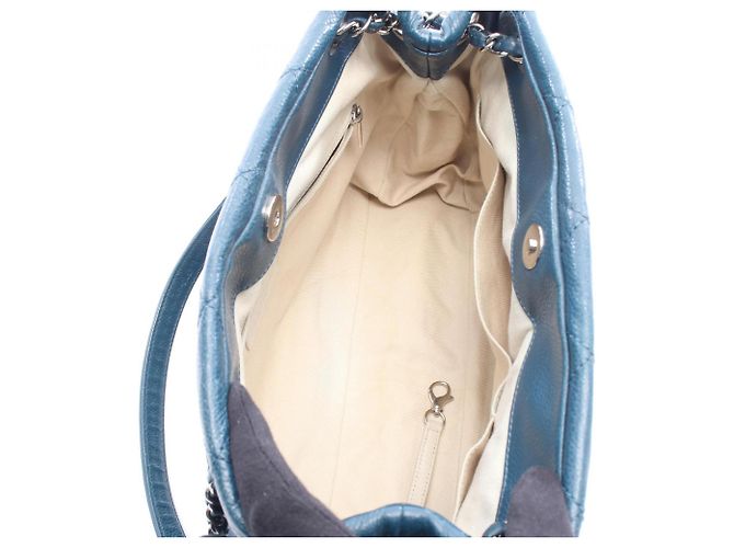Timeless Borsa tote matelassé verde Chanel - vista 3