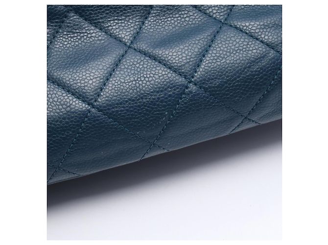 Timeless Borsa tote matelassé verde Chanel - vista 9
