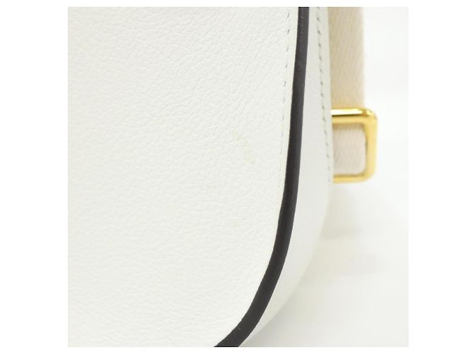 Hermès Jypsiere MINI Schultertasche Weiß - Ansicht 6
