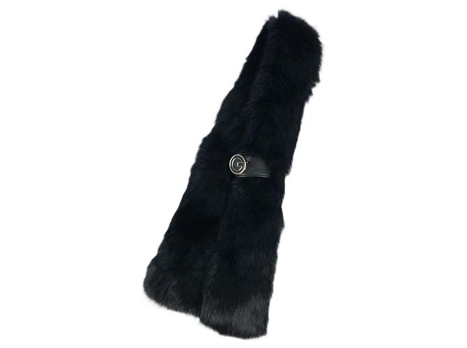 Fellschal mit G-Logo von Gucci Schwarz - Ansicht 6