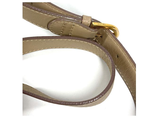 Borsa a tracolla con logo del 160° anniversario Loewe Multicolore Beige - vista 18