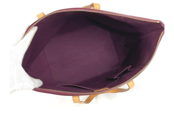 Louis Vuitton Monogram Vernis Bellevue GM Tote Bag Lila - Ansicht 12
