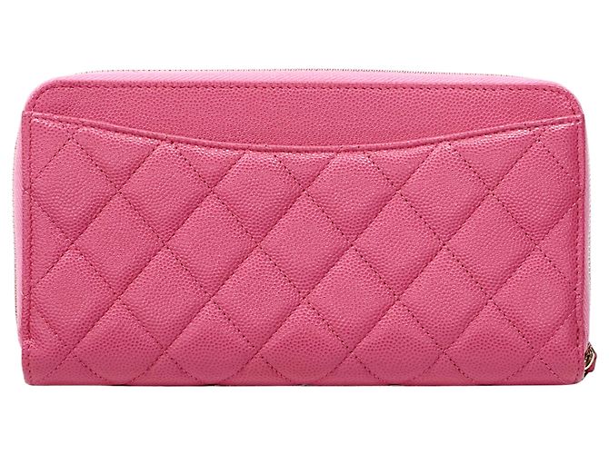Chanel Matelassé Damen Langbörse Pink - Ansicht 2