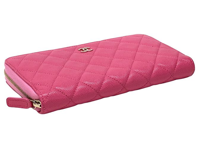 Chanel Matelassé Damen Langbörse Pink - Ansicht 3