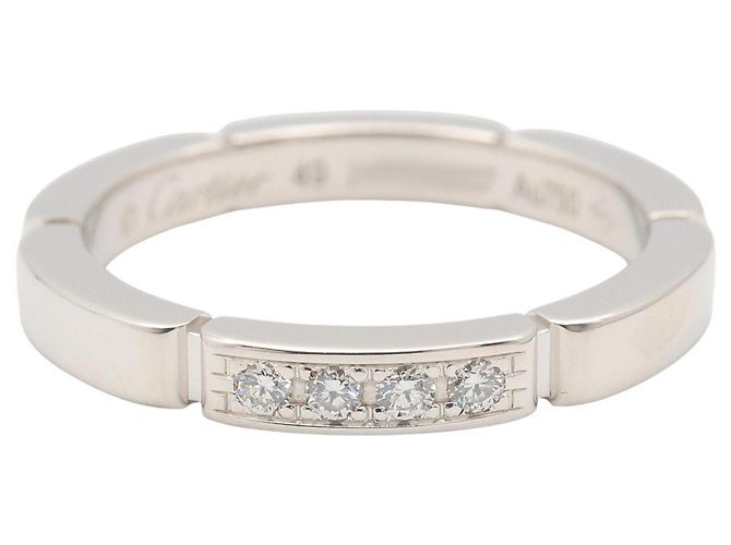Cartier Maillon Panthère Ring Silber - Ansicht 2
