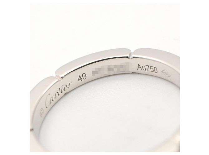 Cartier Maillon Panthère Ring Silber - Ansicht 4