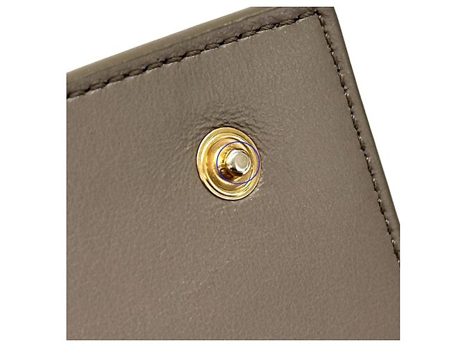 Céline Celine Damen Dreifach-Brieftasche Braun - Ansicht 15