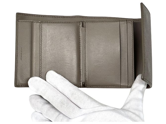 Céline Celine Damen Dreifach-Brieftasche Braun - Ansicht 6