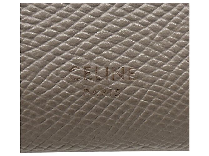 Céline Celine Damen Dreifach-Brieftasche Braun - Ansicht 7