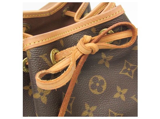 Louis Vuitton Monogram Montsouris MM M51136 Damen Rucksack Braun - Ansicht 12