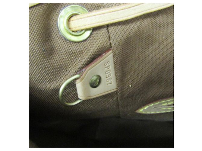 Louis Vuitton Monogram Montsouris MM M51136 Damen Rucksack Braun - Ansicht 16