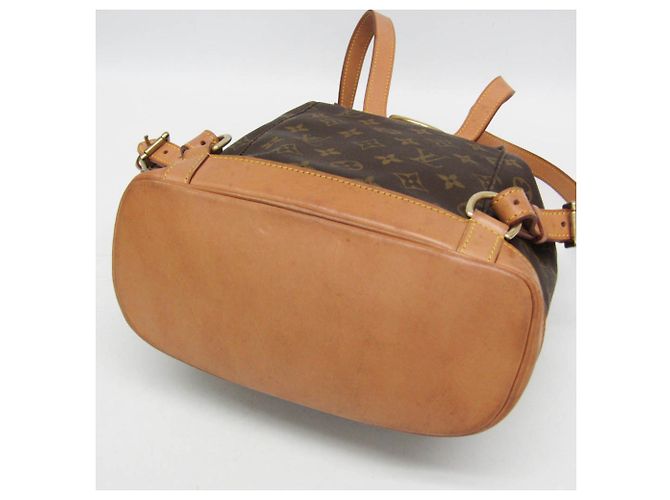 Louis Vuitton Monogram Montsouris MM M51136 Damen Rucksack Braun - Ansicht 4