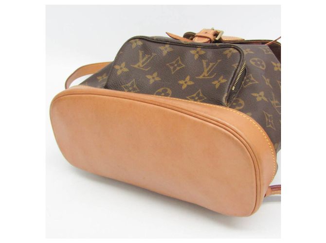Louis Vuitton Monogram Montsouris MM M51136 Damen Rucksack Braun - Ansicht 6