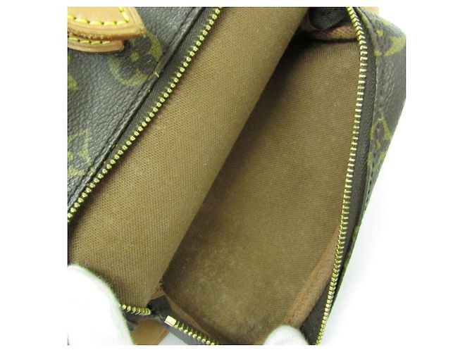 Louis Vuitton Monogram Montsouris MM M51136 Damen Rucksack Braun - Ansicht 8